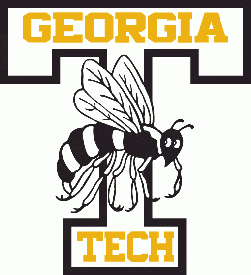 Georgia Tech Yellow Jackets 1964-1968 Primary Logo vinyl decal